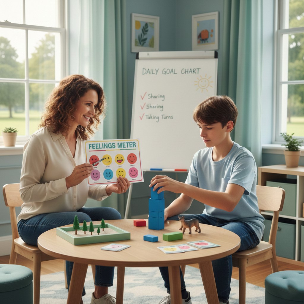 خدمات تعديل السلوك للأطفال والمراهقين